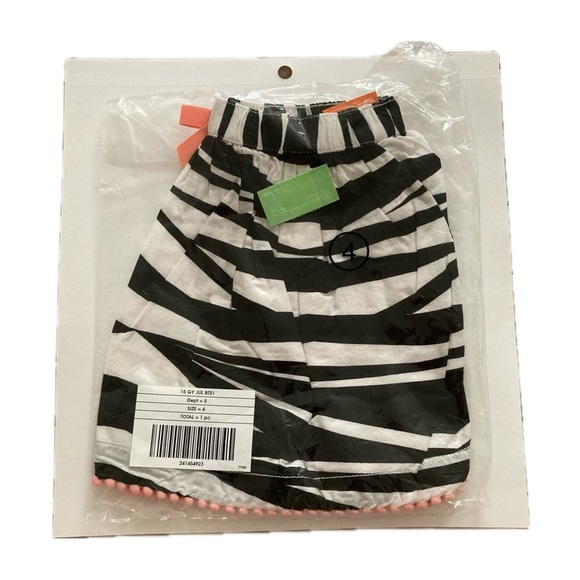 NWT Gymboree LOT of 4 outfit Animal Party shirt shorts skirt headband zebra NEW - Picture 5 of 16
